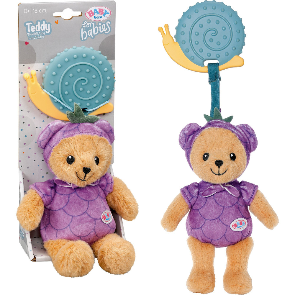 ZAPF Creation BABY born® for babies TeddyBlauBÄRe 18cm, Peluche animali