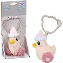 ZAPF Creation Biberon per bambini con sonaglio all'interno e clip, lavabile, Bottiglia di bambino