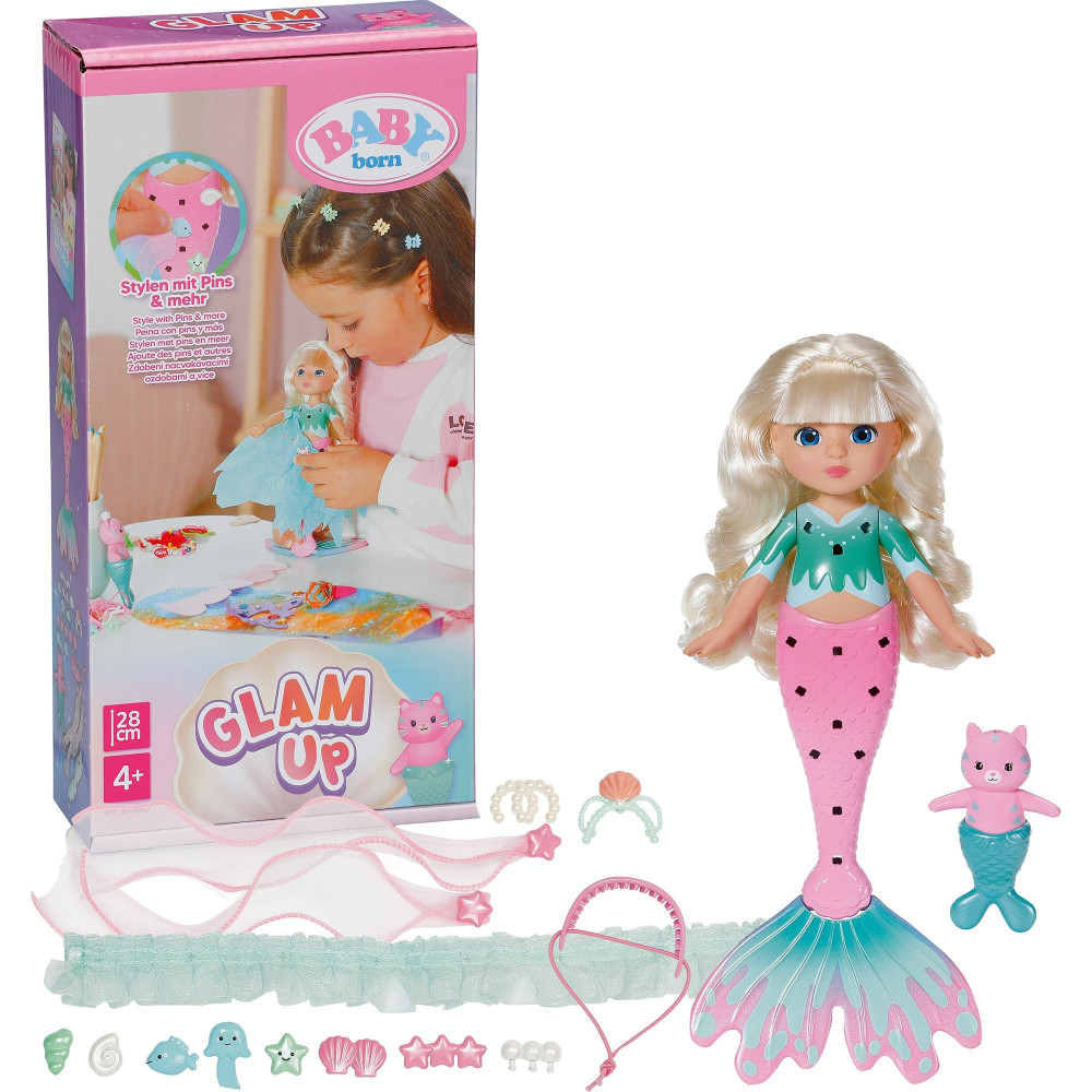 ZAPF Creation BABY born Glam Up Sparkle, Bambola