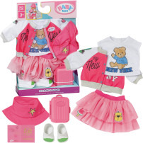 ZAPF Creation BABY born® Deluxe Outfit da Viaggio 43 cm, Accessori della bambola