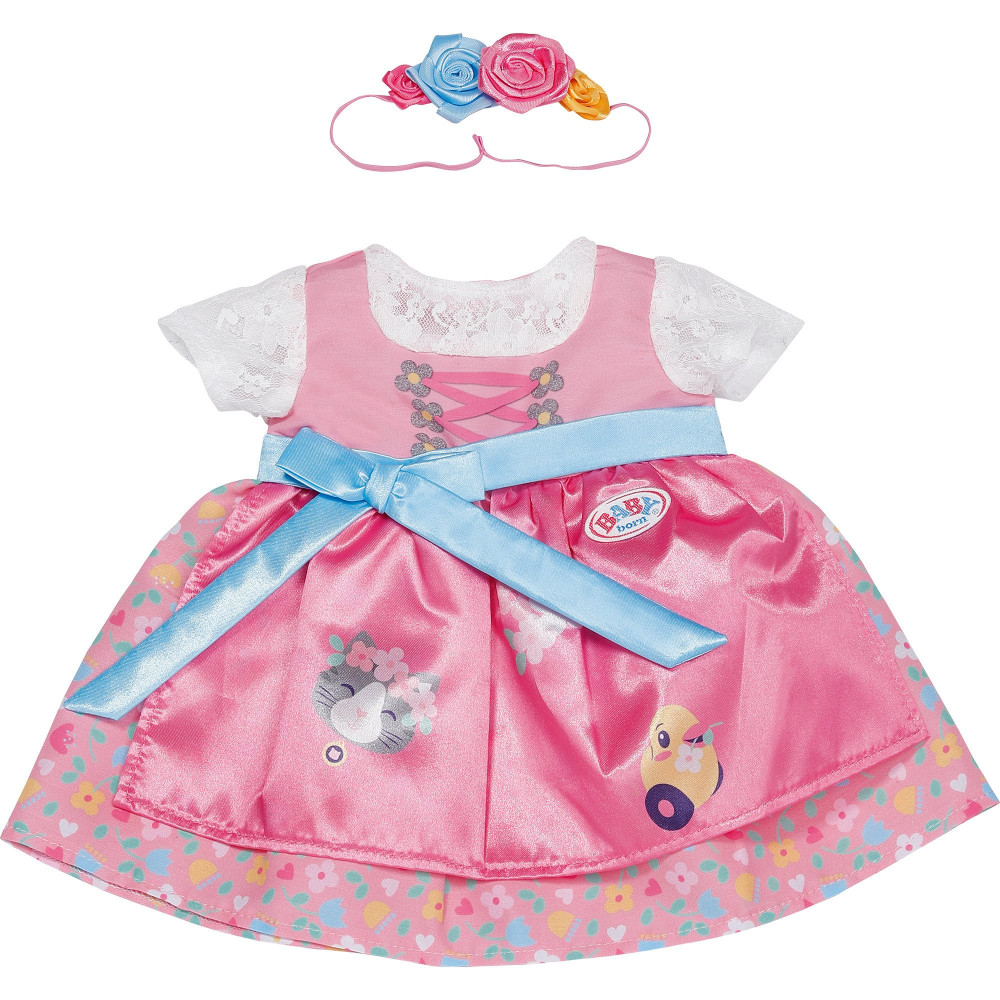 ZAPF Creation BABY born Dirndl 43cm, Accessori della bambola