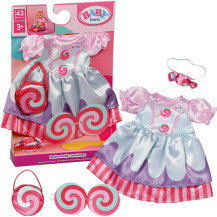 ZAPF Creation BABY born® Outfit Caramella 43cm, Accessori della bambola