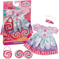 ZAPF Creation BABY born® Outfit Caramella 43cm, Accessori della bambola