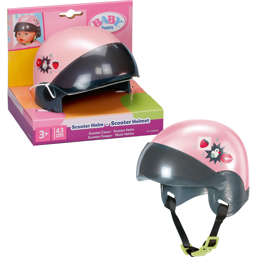 ZAPF Creation BABY born Casco per scooter 43cm, Accessori della bambola
