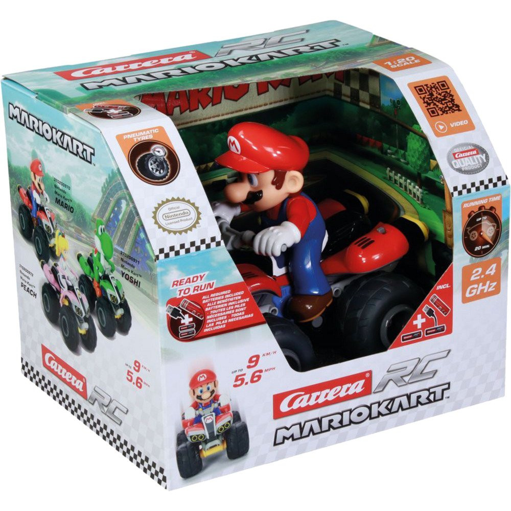 Carrera RC 2,4GHz Mario Kart Mario - Quad