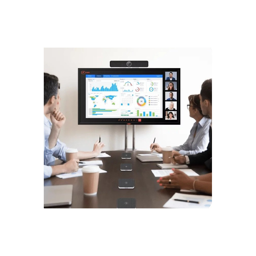 SISTEMA CONFERENCE IMAGO HUDDLE CAMERA UHD CON RICONOSCIMENTO E MIC