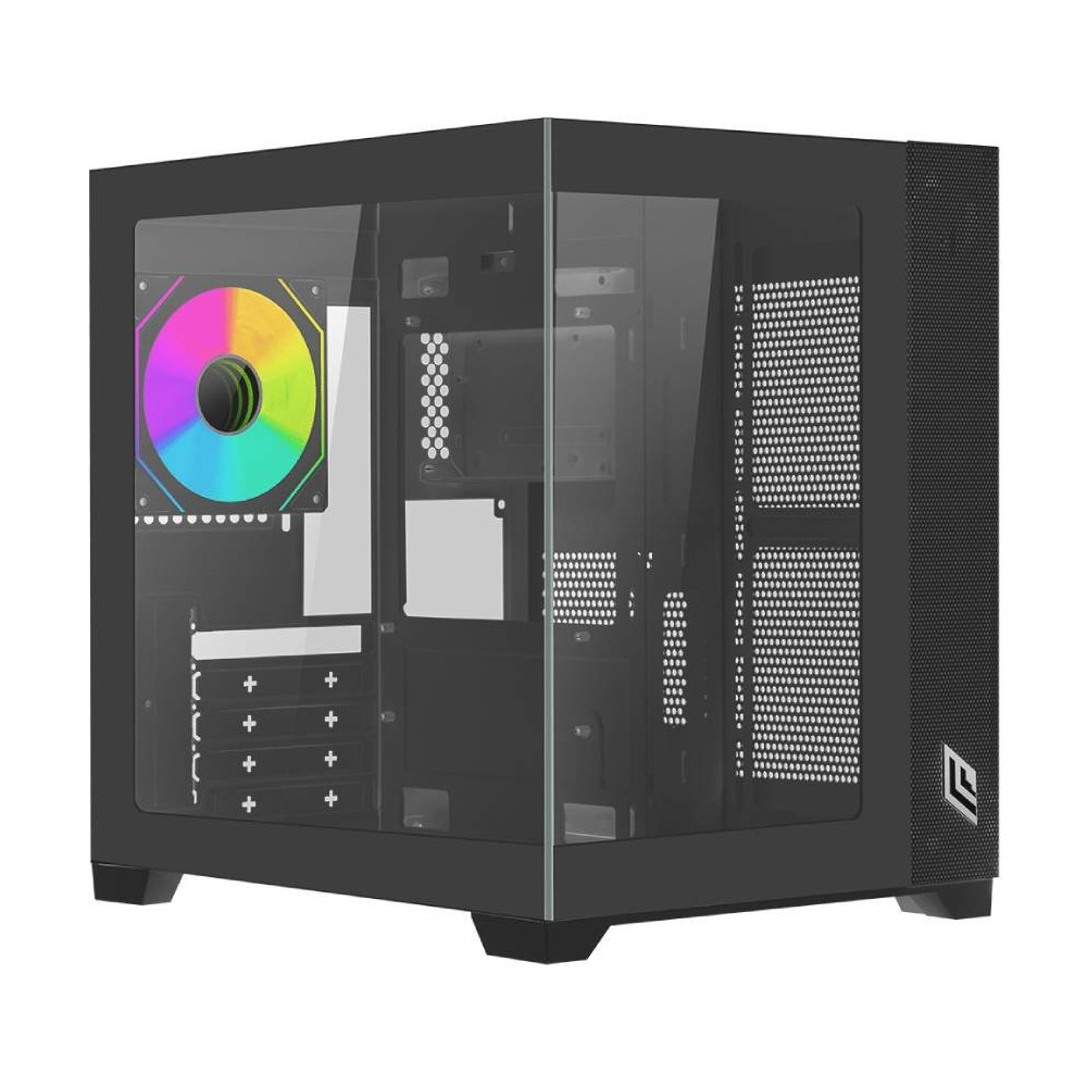CASE MID-TOWER NOPSU VISION MINI BK MICRO ATX VISION ZK100