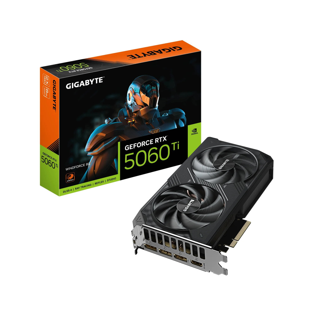 GeForce RTX 5060 Ti WINDFORCE 8G Gigabyte - Scheda video