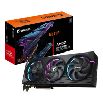 Gigabyte AORUS Radeon RX 9070 XT ELITE 16G scheda video - 16 GB GDDR6, 256 bit, PCI-E 5.0, frequenza del nucleo 3100 MHz, 2 x Di