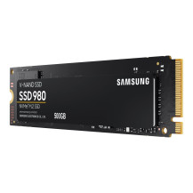 Samsung 980 MZ-V8V500BW - SSD - crittografato - 500 GB - interno - M.2 2280 - PCIe 3.0 x4 (NVMe)