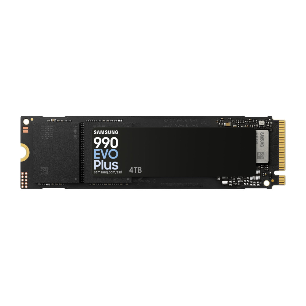 Samsung 990 EVO Plus MZ-V9S2T0 - SSD - crittografato - 4 TB - interno - M.2 2280 - PCIe 5.0 x2 (NVMe)