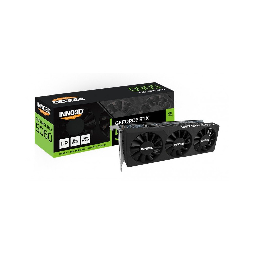 Scheda Video INNO3D Nvidia GeForce RTX 5060 LOW PROFILE 8GB GDDR7 Nero