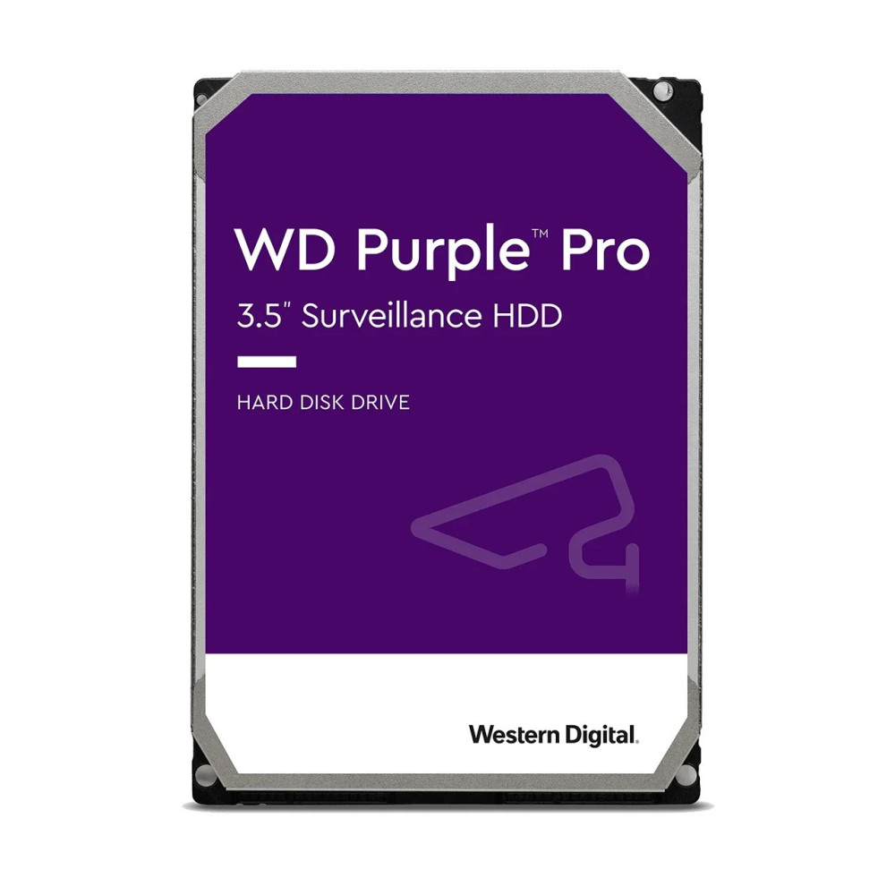 WD Purple Pro WD142PURP - Disco rigido - 14 TB - Sorveglianza, trasmissione video intelligente - interno - 3,5" (8,9 cm)