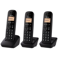 TELEFON0 CORDLESS PAN TGB612 NERO TRIO 18ORE/ID CHI./RUBRICA 50 NUM.