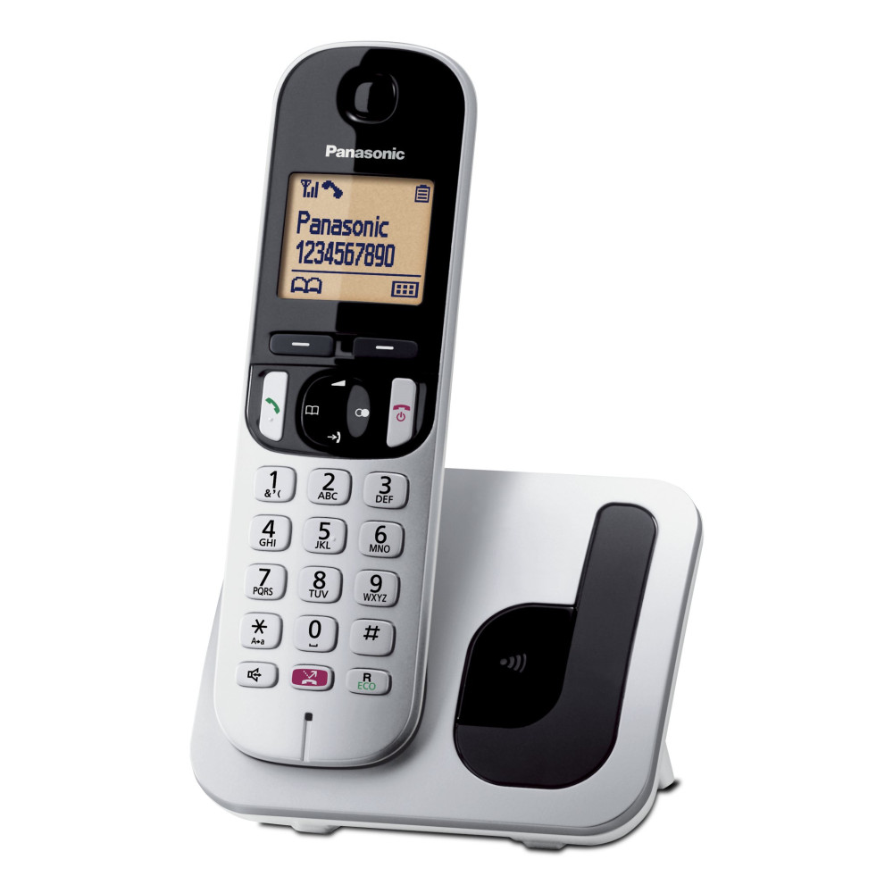 TELEFON0 CORDLESS PAN TGC250 SILVER GAP VIVAV/16ORE/ID CHI./RUBRICA 50N