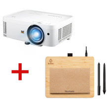 PROIETTORE VIEW WXGA 2000ANSI LED OTTICA CORTA + TAVOLETTA PF0730-I0W