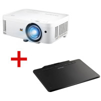 PROIETTORE VIEW WXGA 2000ANSI LED OTTICA CORTA + TAVOLETTA PF1020