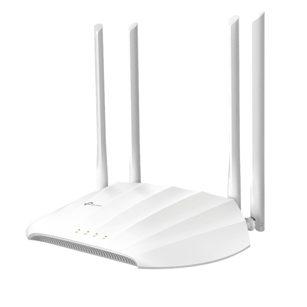 ACCESS POINT WIRELESS TP-LINK TL-WA1201 AC1200 DUAL BAND 300Mbps a 2.4 GHz+867 Mbps a 5GHz 1P Gigabit Passve PoE 4Antenne Fisse 