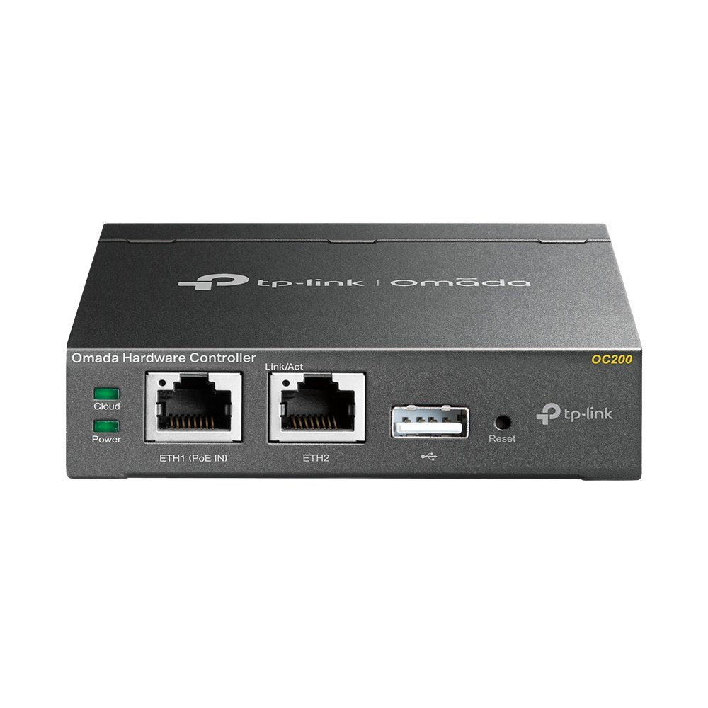 CONTROLLER CLOUD TP-LINK OC200 OMADA 2P 10/100,1P USB2.0, 1P MICRO USB, Omada APP OC200 TP-LINK