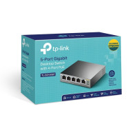 SWITCH TP-LINK TL-SG1005P 5P 10/100/1000Mbps RJ45 4P POE TL-SG1005P TP-LINK