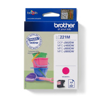 Brother LC221M cartuccia d'inchiostro 1 pz Originale Magenta