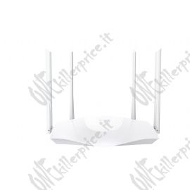 Tenda TX3 router wireless Gigabit Ethernet Dual-band (2.4 GHz/5 GHz) 4G Bianco