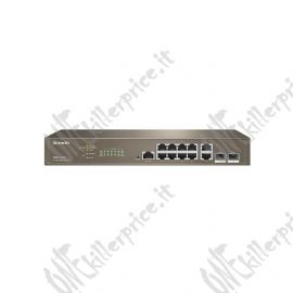 Tenda TEG5312F switch di rete Gestito L3 Gigabit Ethernet (10/100/1000) 1U Marrone