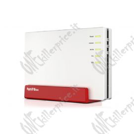 FRITZ!Box FRITZ! BOX 7583 VDSL router wireless Gigabit Ethernet Dual-band (2.4 GHz/5 GHz) 4G Rosso, Bianco