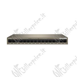 Tenda TEG1016M switch di rete Non gestito Gigabit Ethernet (10/100/1000)