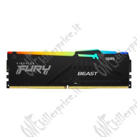 Kingston Technology FURY Beast RGB memoria 16 GB 1 x 16 GB DDR5 5600 MHz