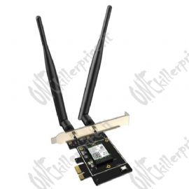 SCHEDA DI RETE TENDA E33 PRO PCI-EXPRESS AX5400 Tri-band Gigabit  Wi-Fi 6E supporta  1024-QAM