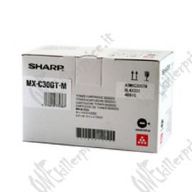 ORIGINAL Sharp toner magenta MX-C30GTM ~6000 Seiten