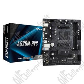 Asrock A520M-HVS AMD A520 Socket AM4 micro ATX